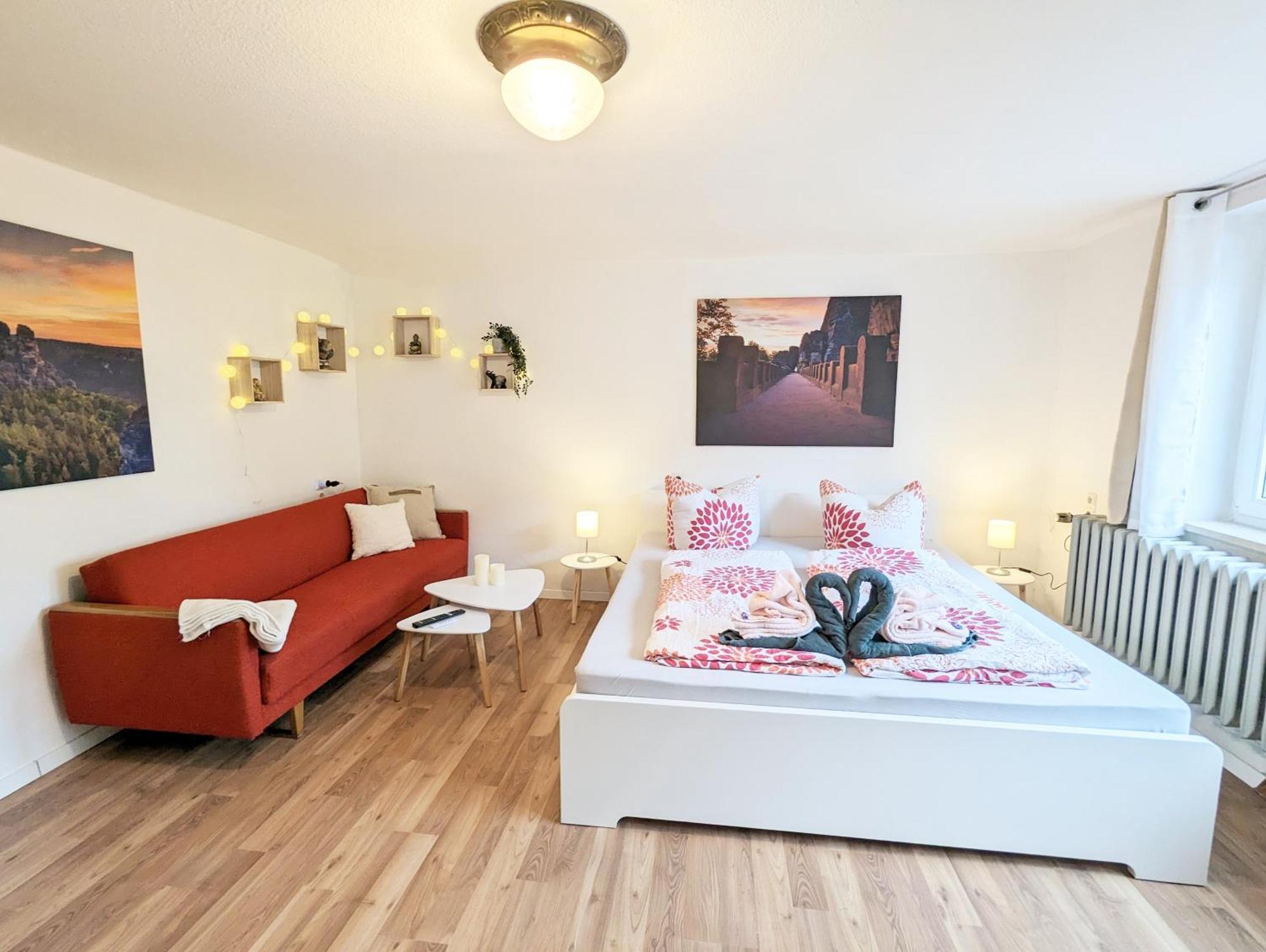 L1 - Urlaubsmagie - Wohnung Fuer 3P Am Wanderweg Зебниц Экстерьер фото