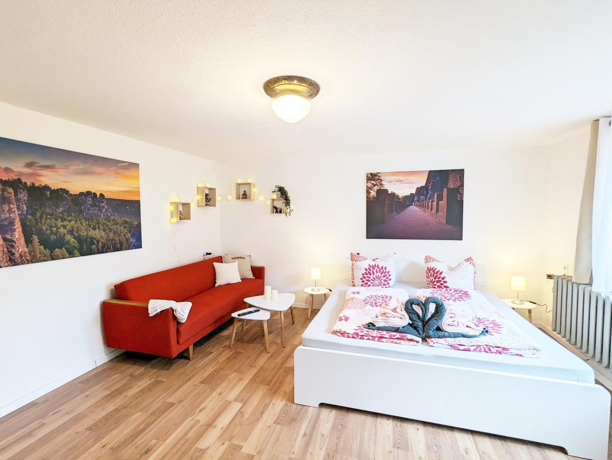 L1 - Urlaubsmagie - Wohnung Fuer 3P Am Wanderweg Зебниц Экстерьер фото