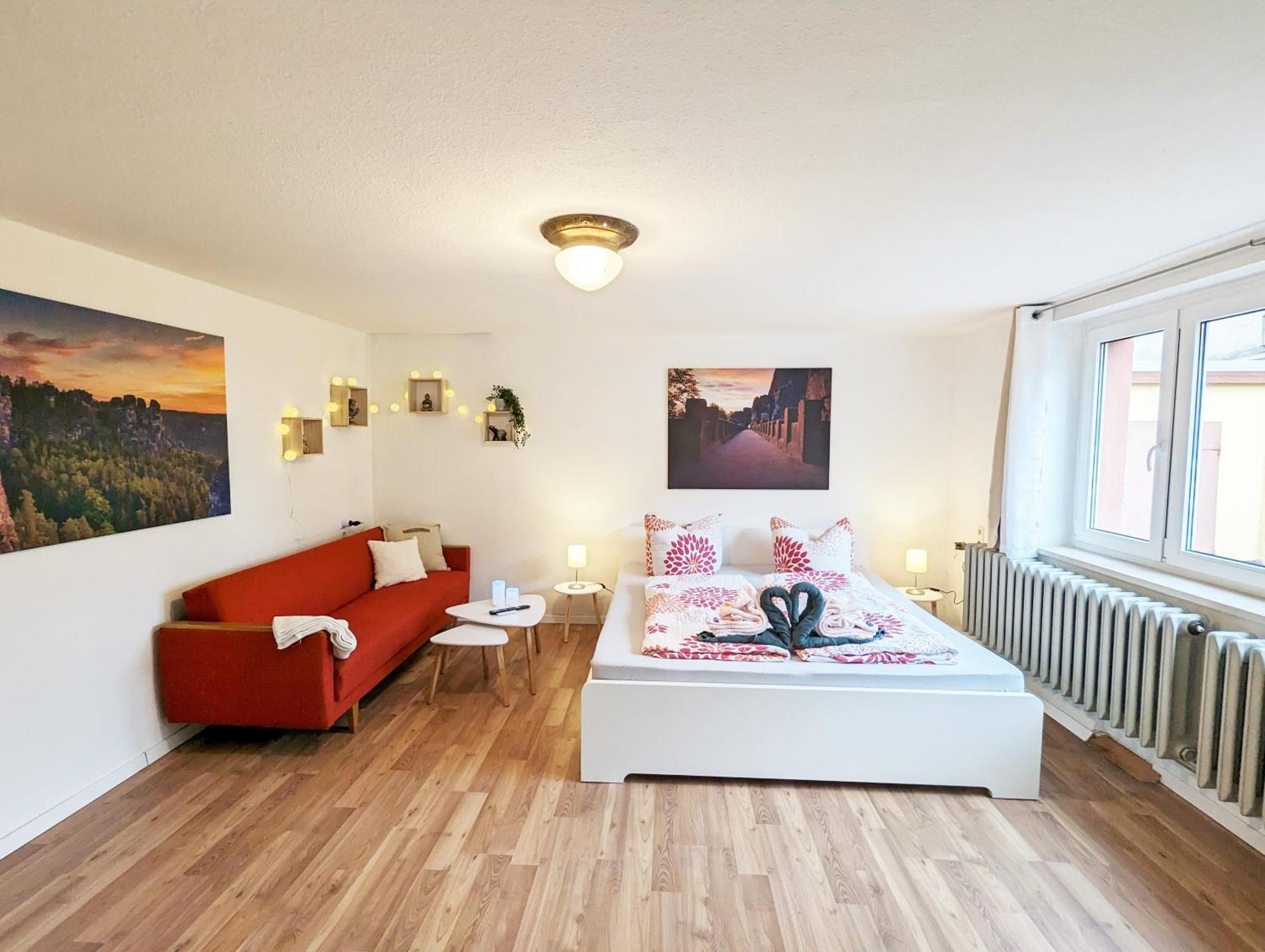 L1 - Urlaubsmagie - Wohnung Fuer 3P Am Wanderweg Зебниц Экстерьер фото